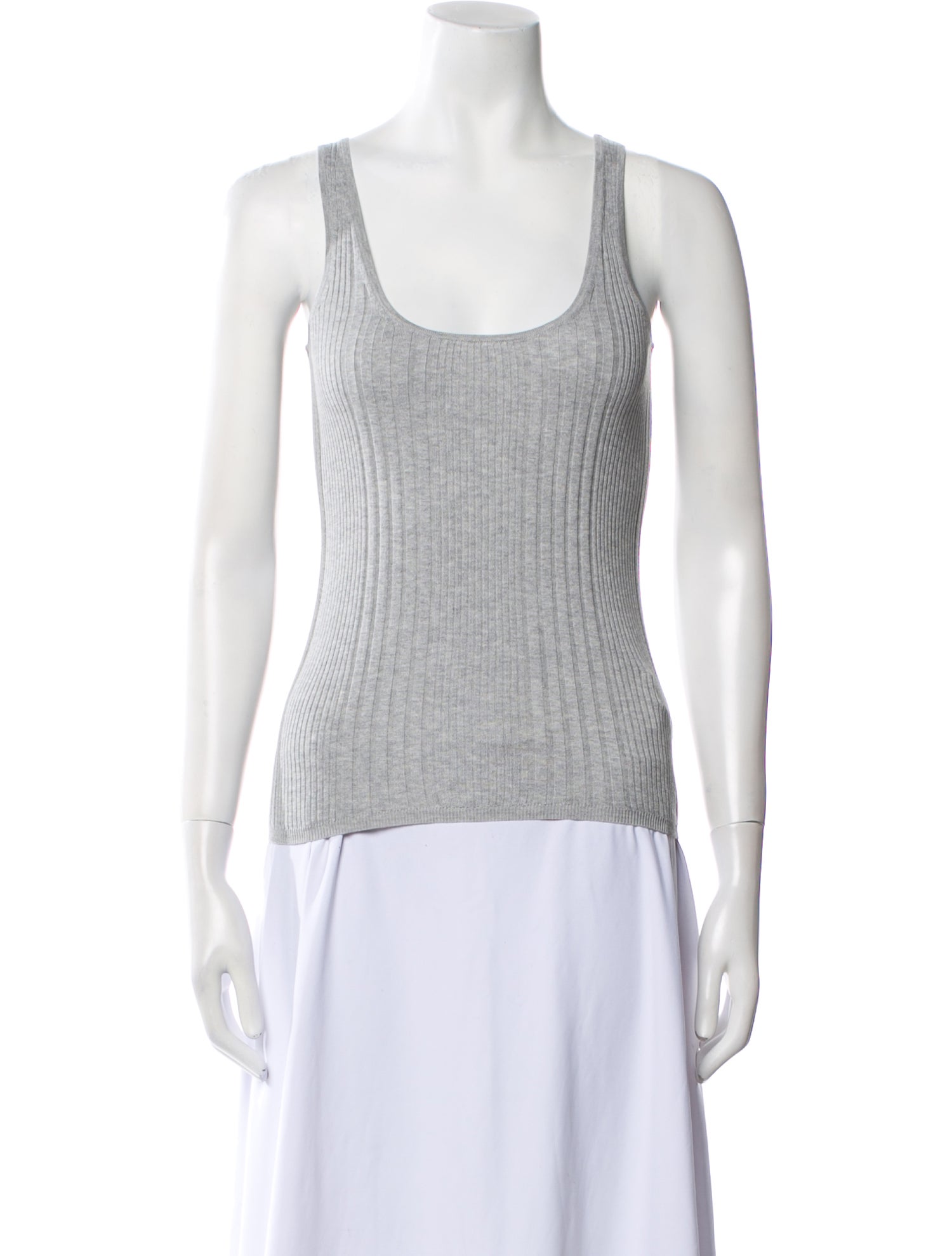 TWP Silk Scoop Neck Top