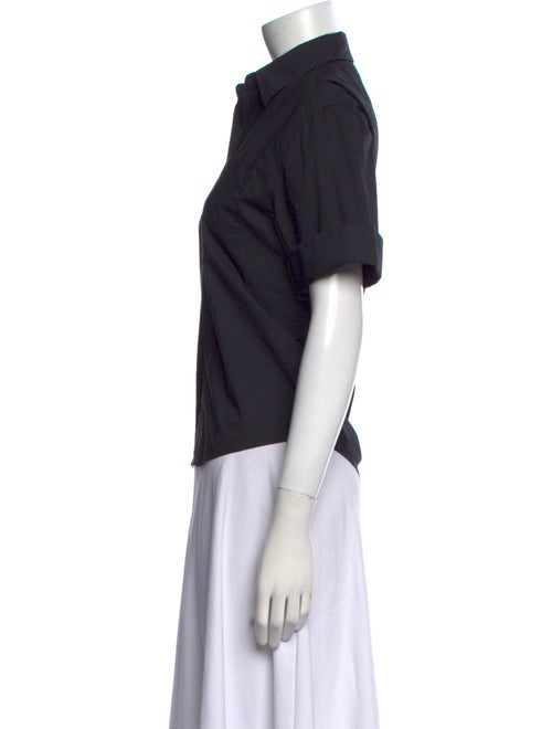 TWP Short Sleeve Button-Up Top