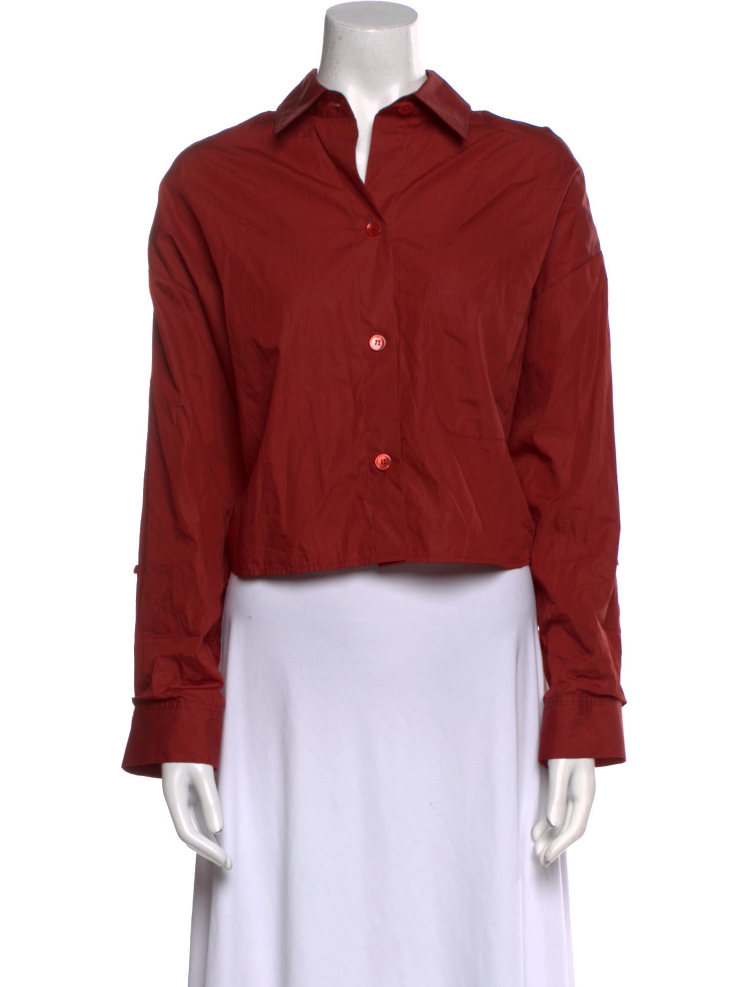 TWP Long Sleeve Button-Up Top