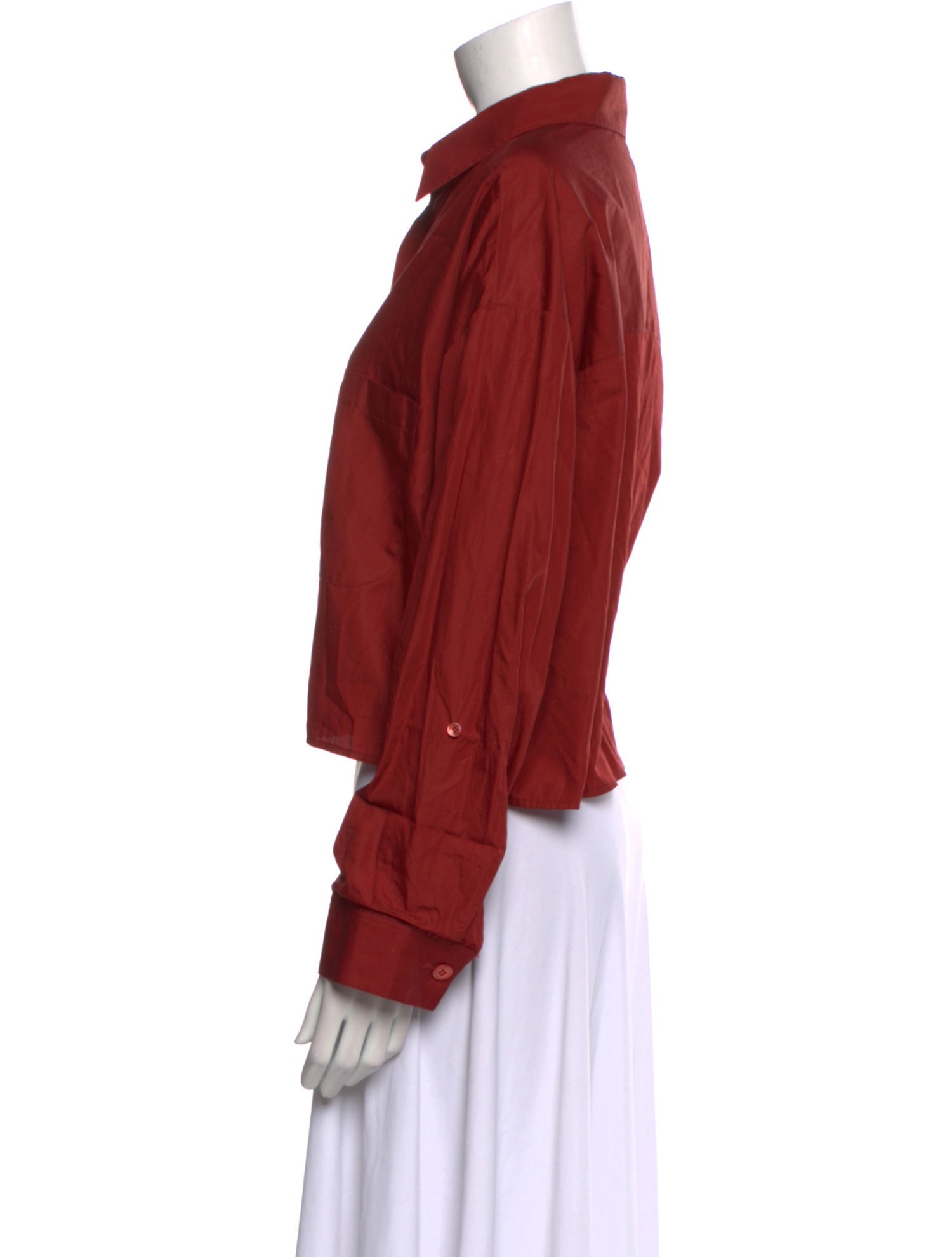 TWP Long Sleeve Button-Up Top