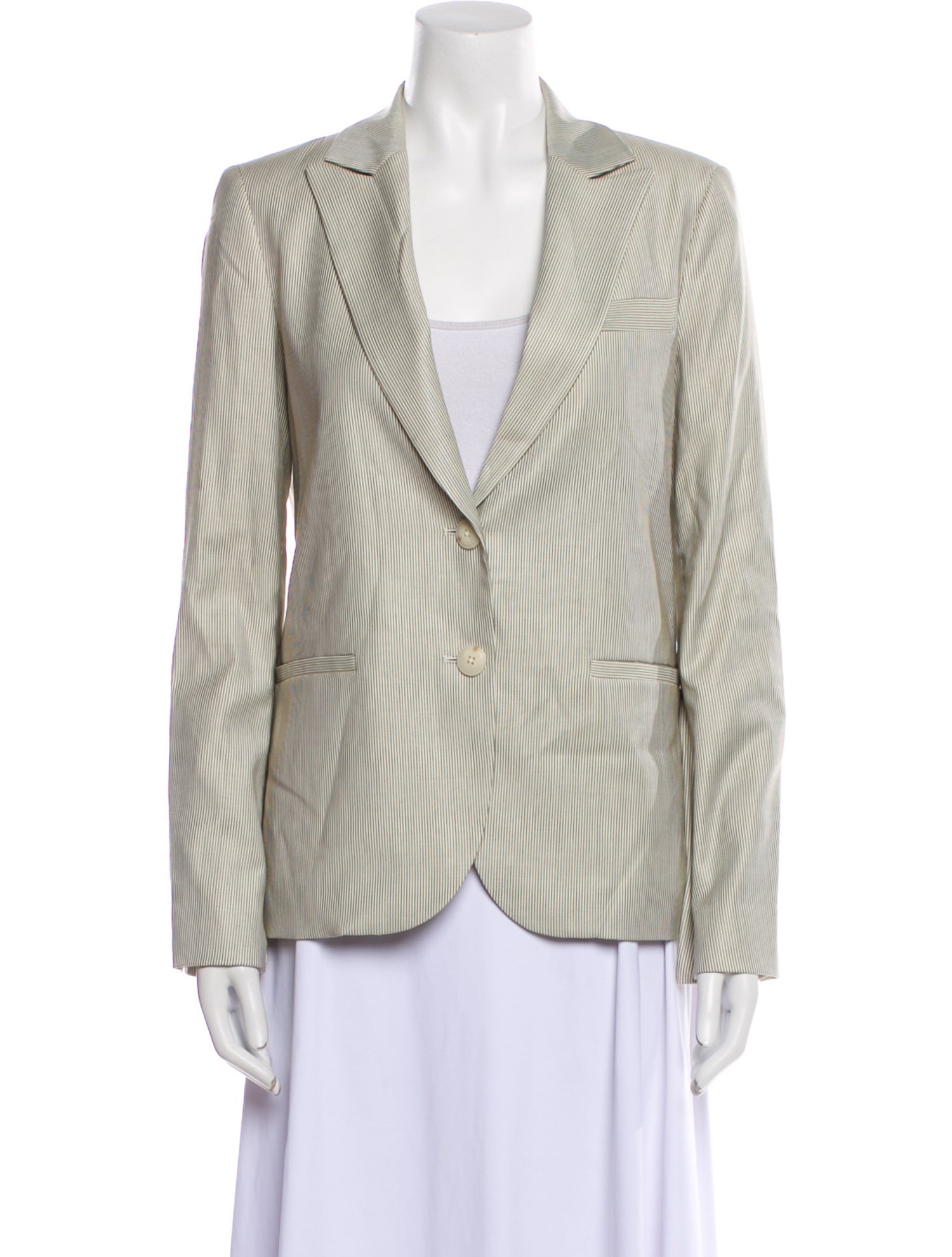 TWP Virgin Wool Striped Blazer w/ Tags