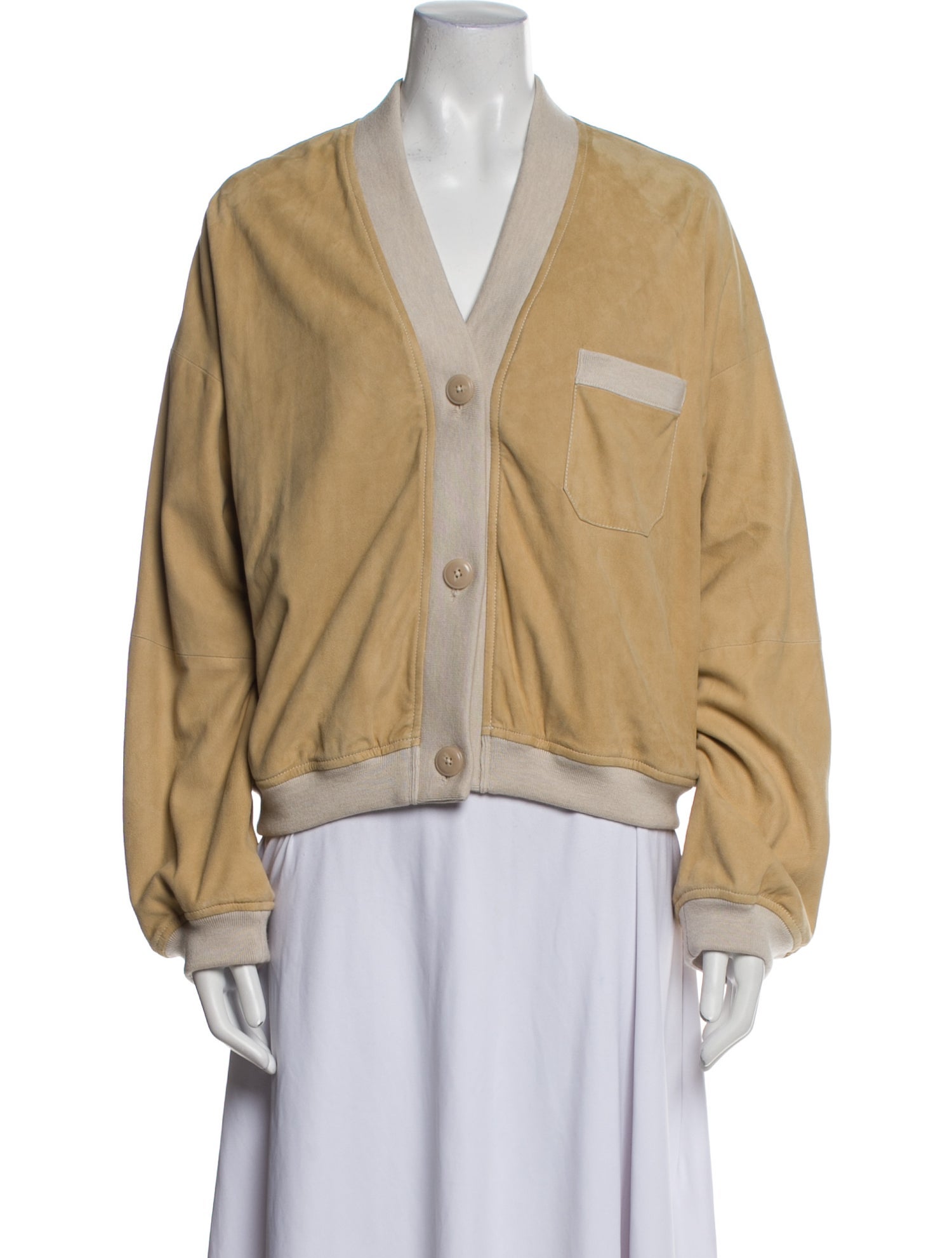 TWP Lambskin Bomber Jacket