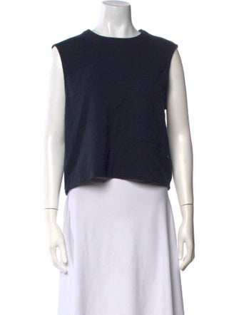 TWP Scoop Neck Sleeveless Crop Top