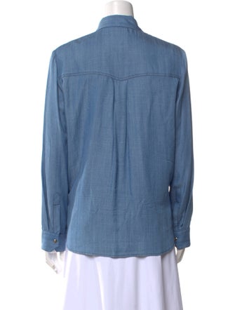 TWP Long Sleeve Button-Up Top