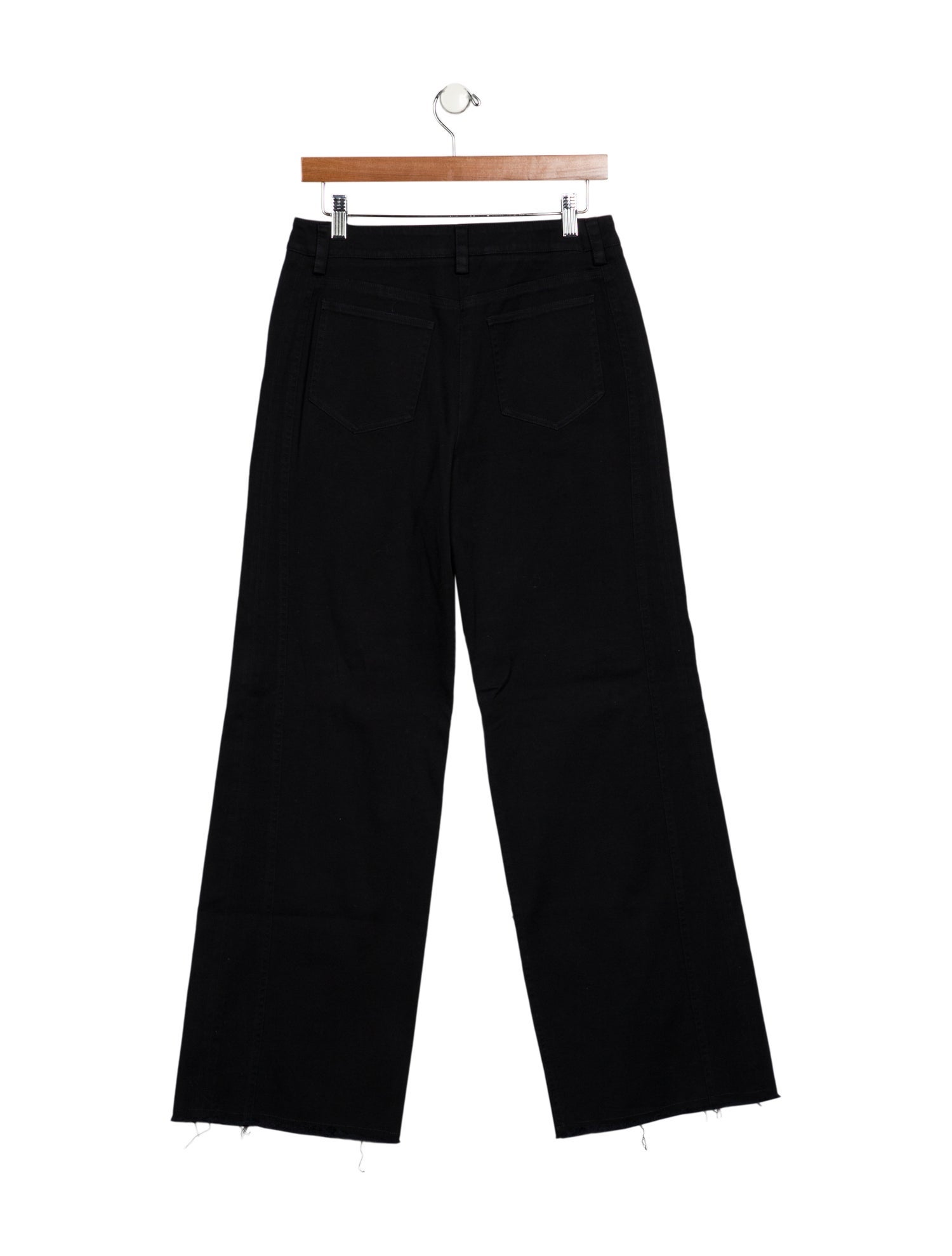 TWP Mid-Rise Wide Leg Jeans
