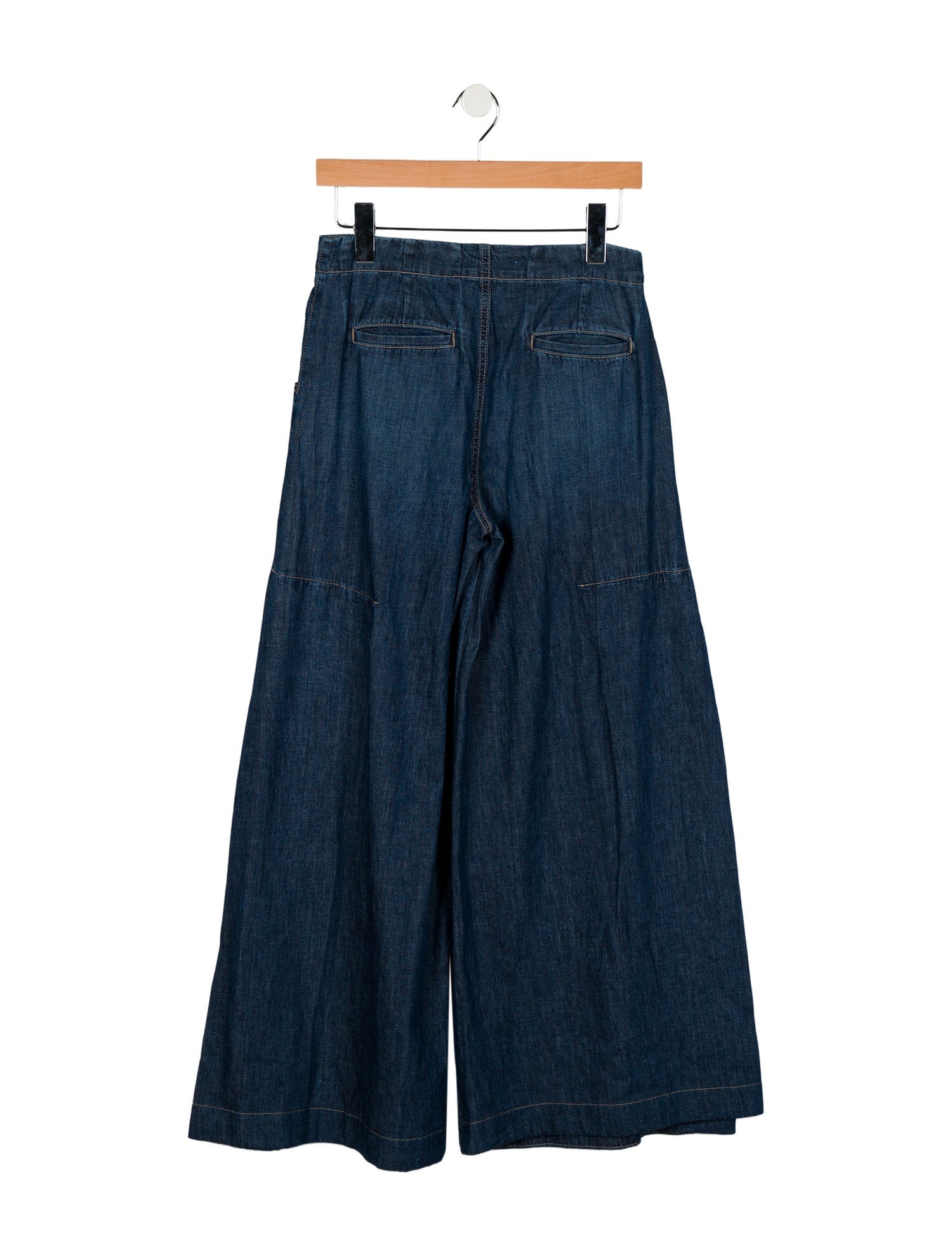 TWP High-Rise Wide Leg Jeans