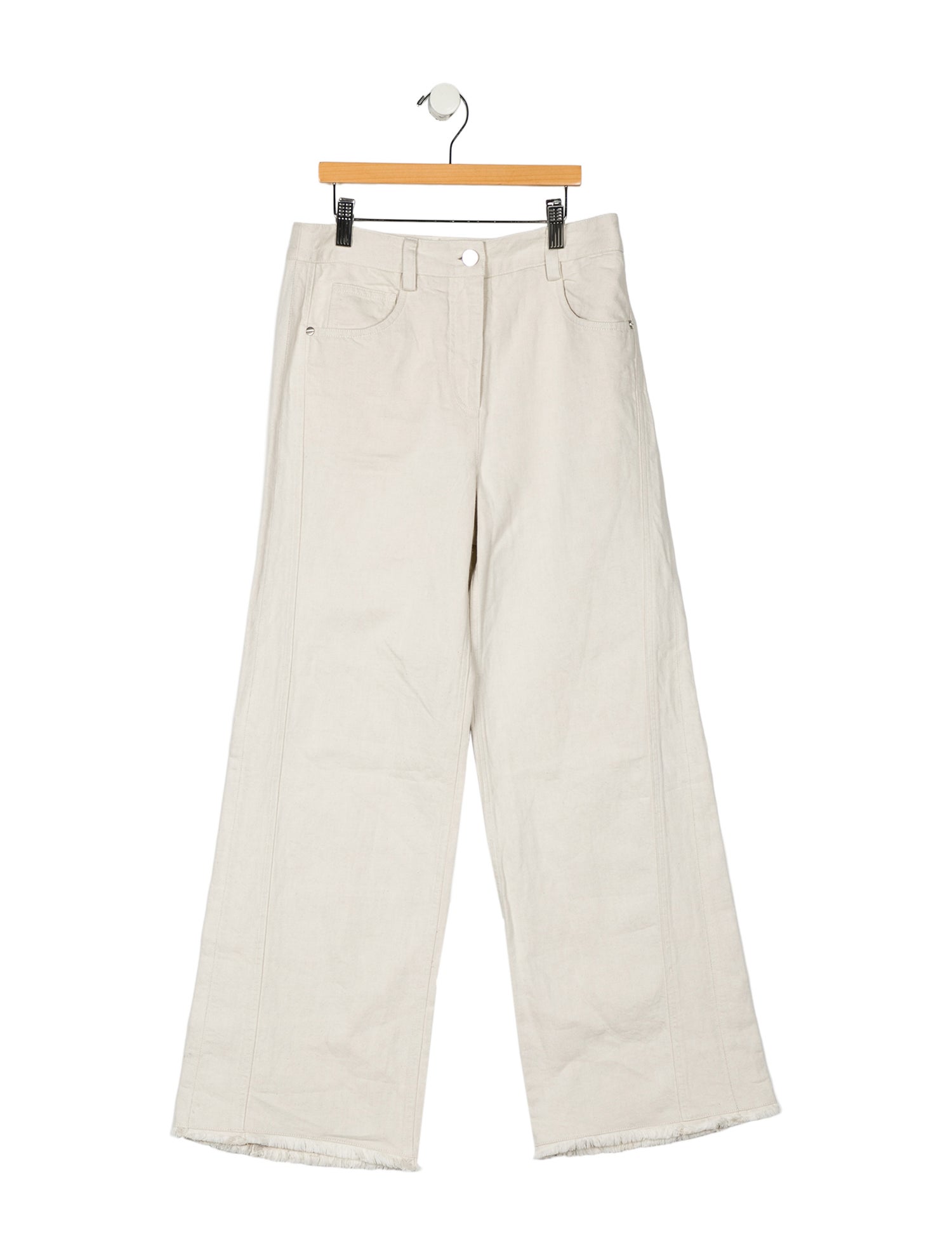 TWP High-Rise Wide Leg Jeans