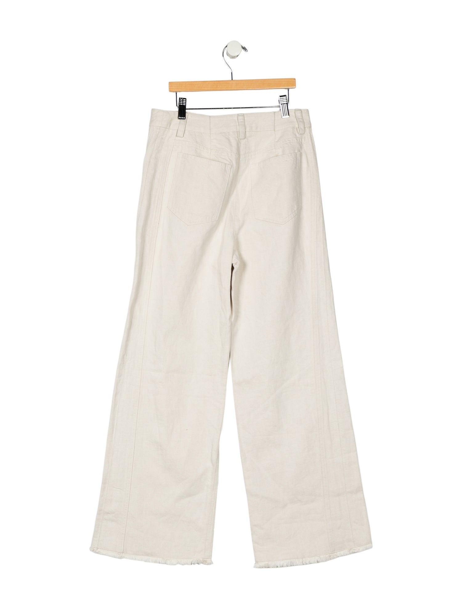 TWP High-Rise Wide Leg Jeans