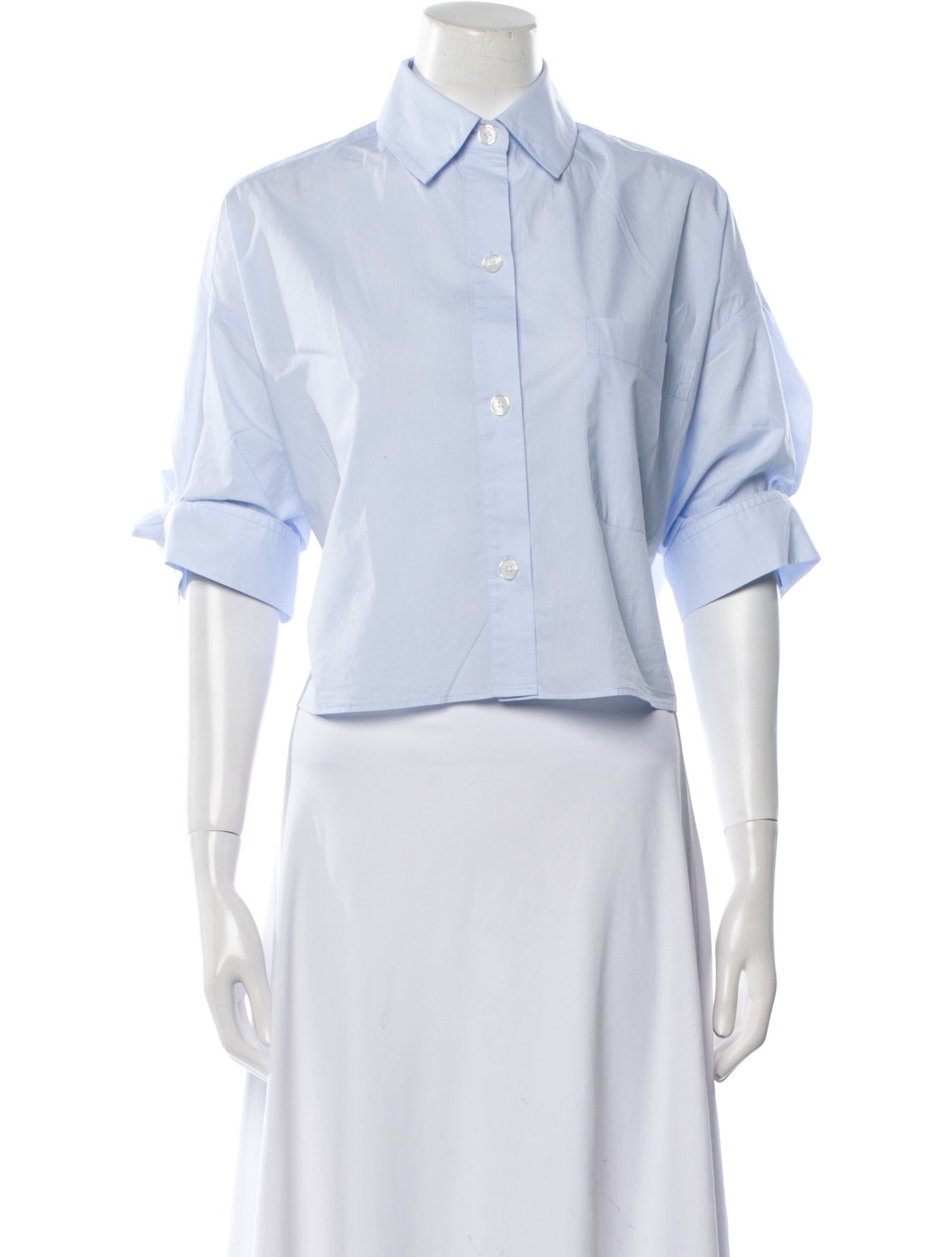 TWP Short Sleeve Crop Top