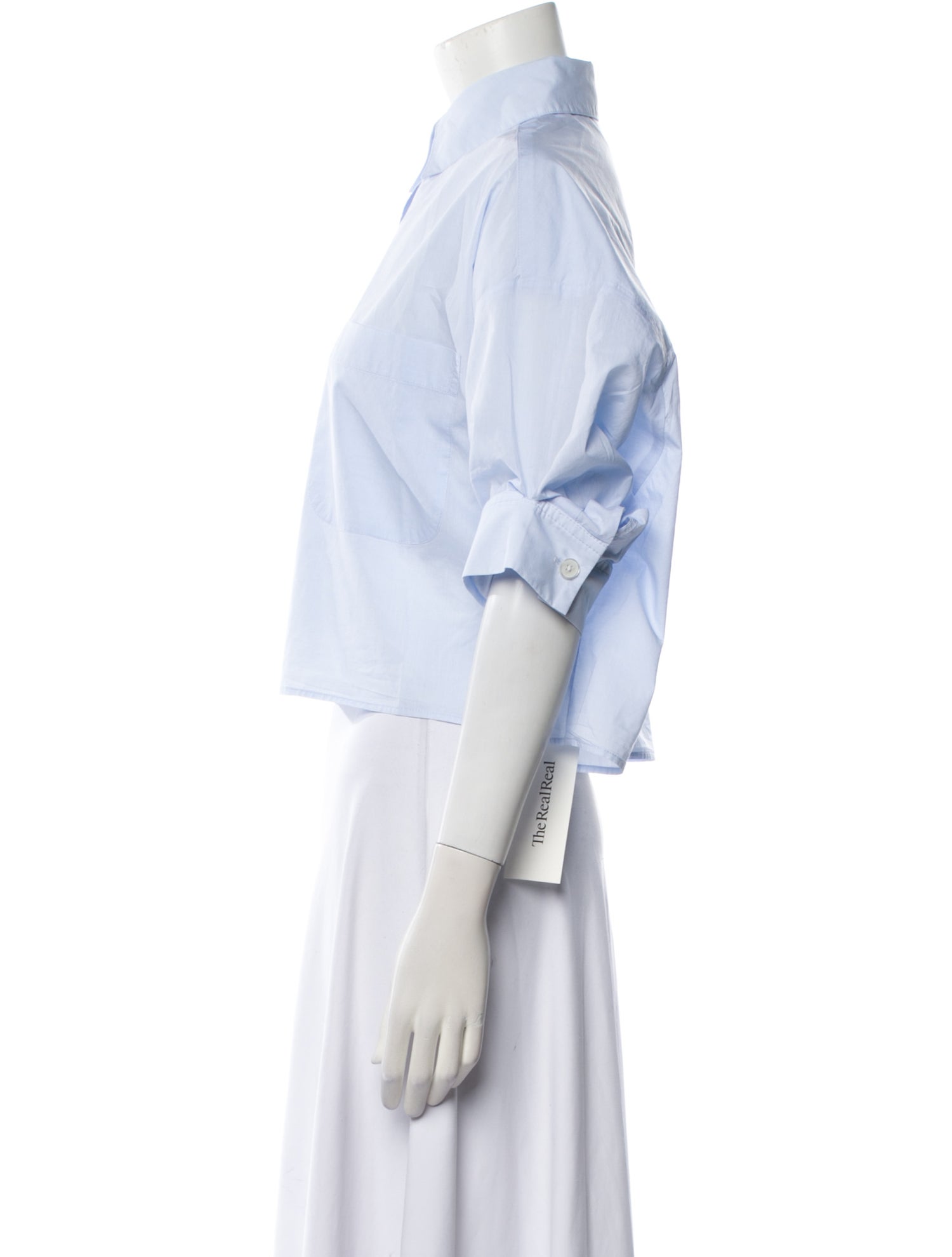 TWP Short Sleeve Crop Top