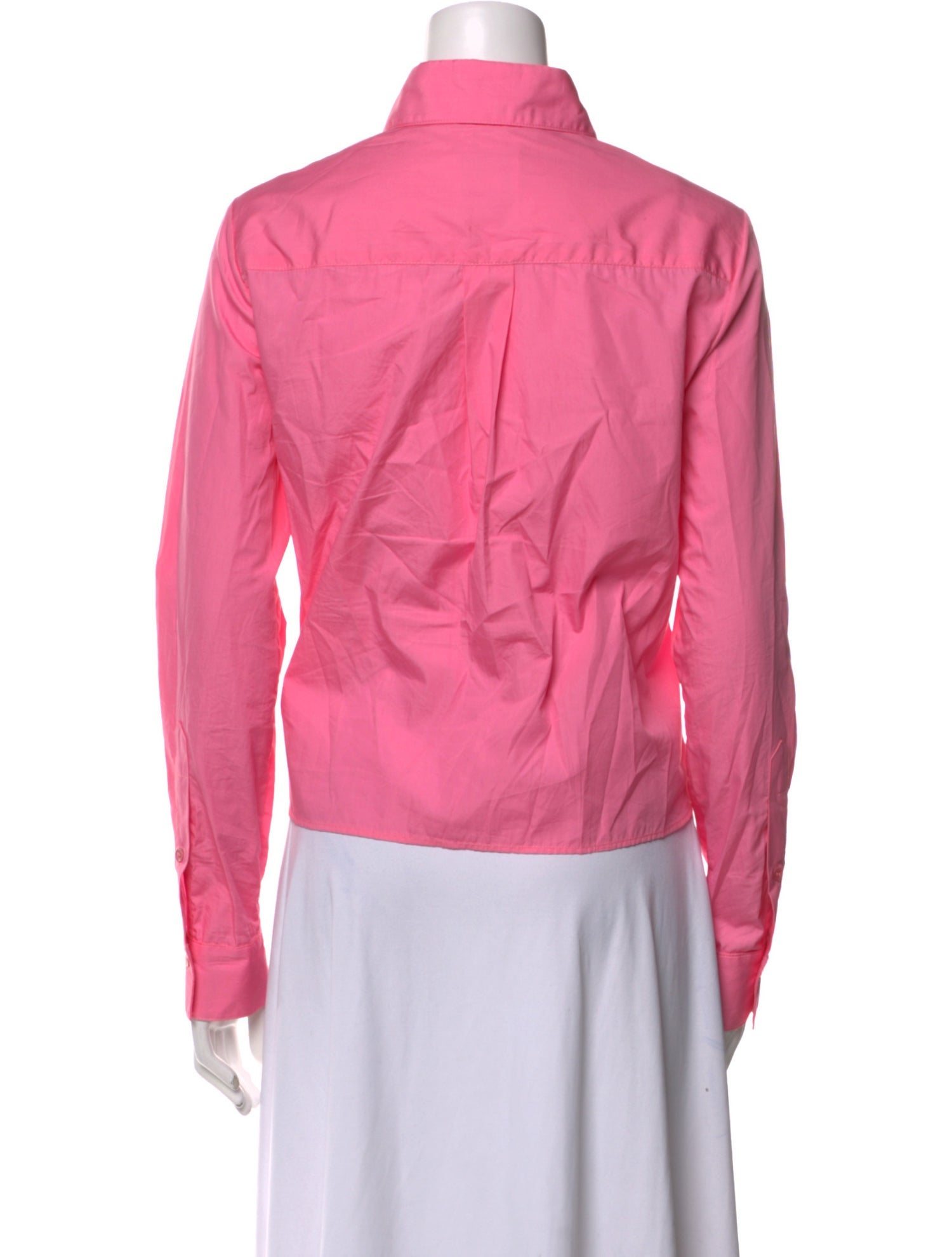 TWP Mock Neck Long Sleeve Crop Top