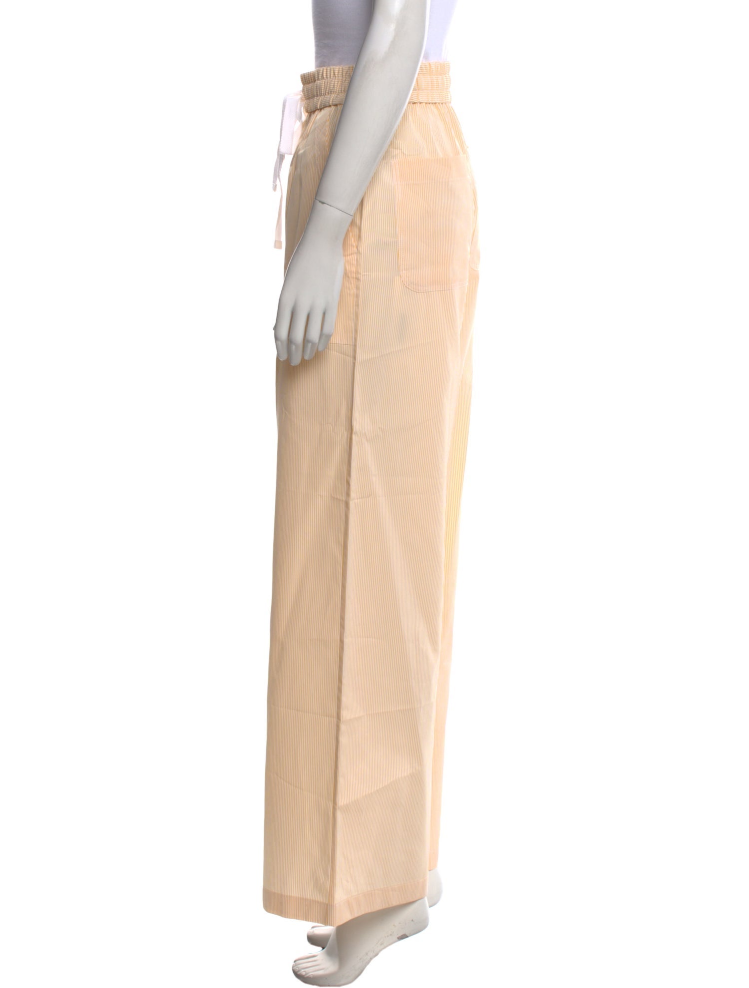 TWP Striped Wide Leg Pants
