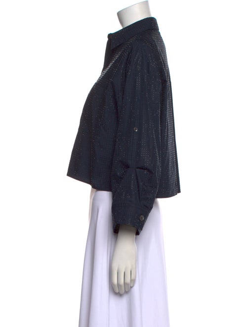 TWP Long Sleeve Crop Top