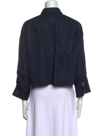 TWP Long Sleeve Crop Top