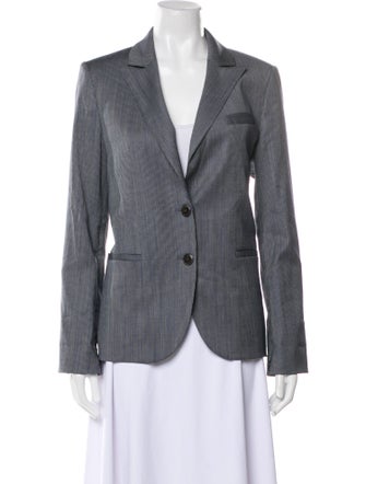 TWP Virgin Wool Striped Blazer