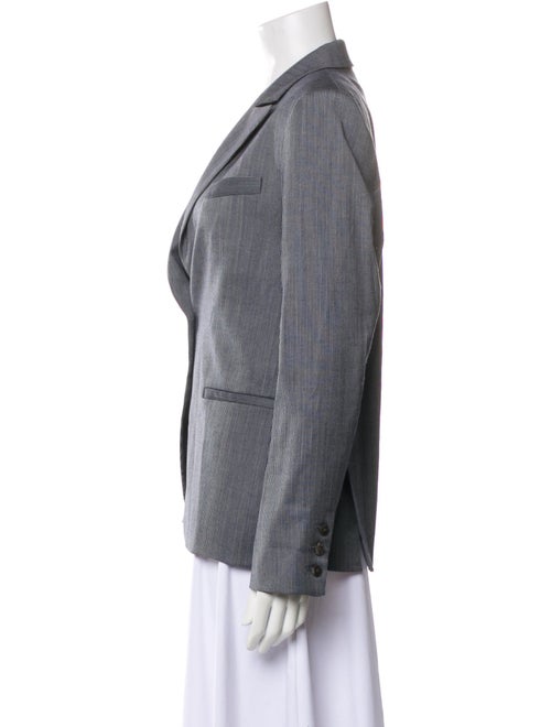 TWP Virgin Wool Striped Blazer