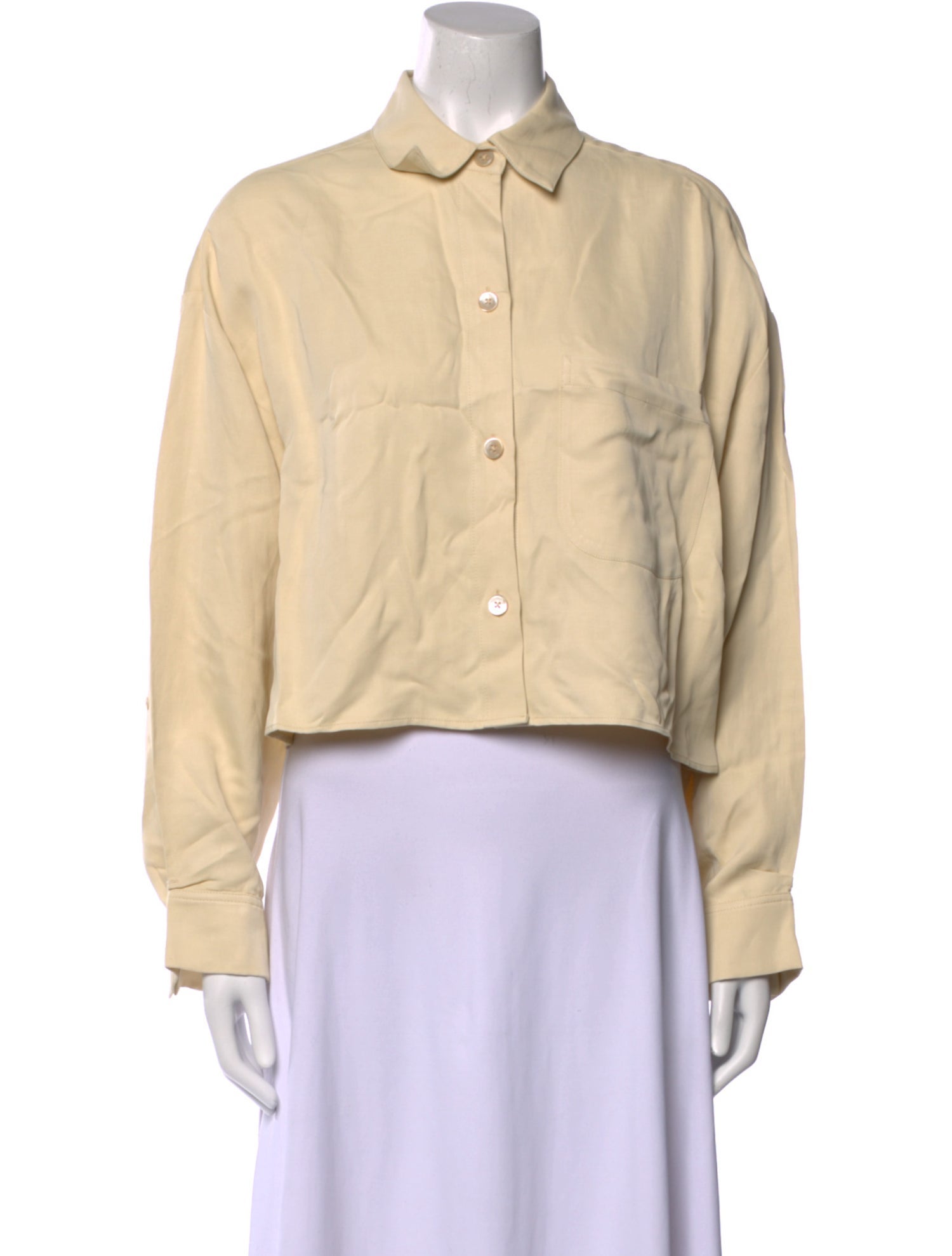 TWP Long Sleeve Crop Top w/ Tags