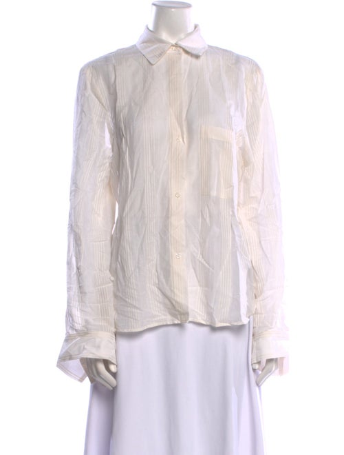 TWP Long Sleeve Button-Up Top