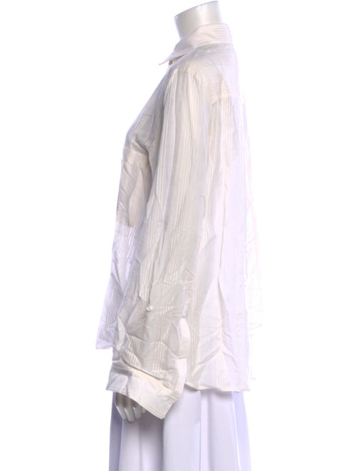 TWP Long Sleeve Button-Up Top