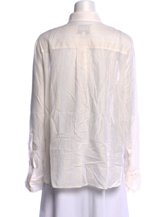 TWP Long Sleeve Button-Up Top