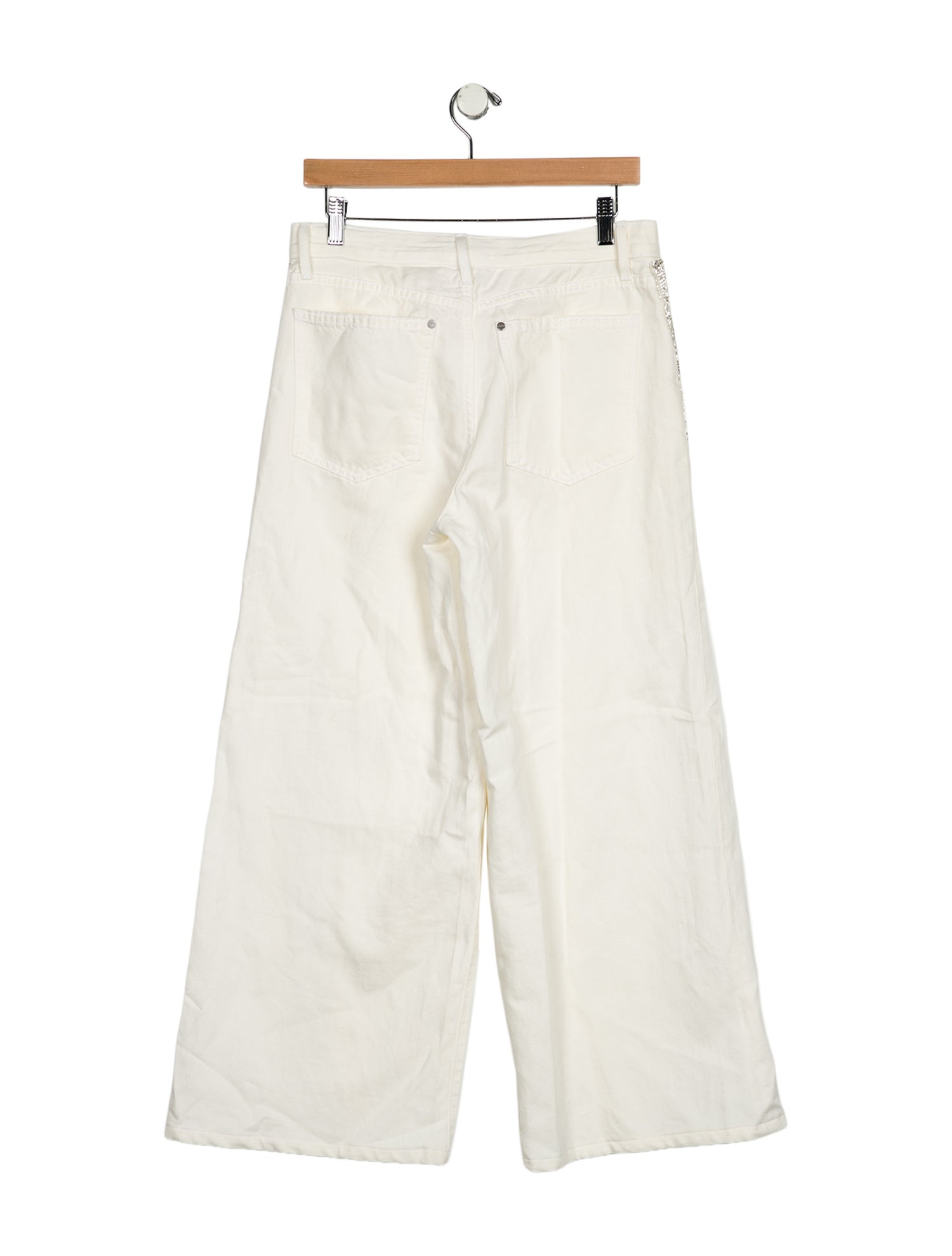 TWP Mid-Rise Wide Leg Jeans