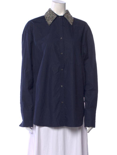 TWP Long Sleeve Button-Up Top