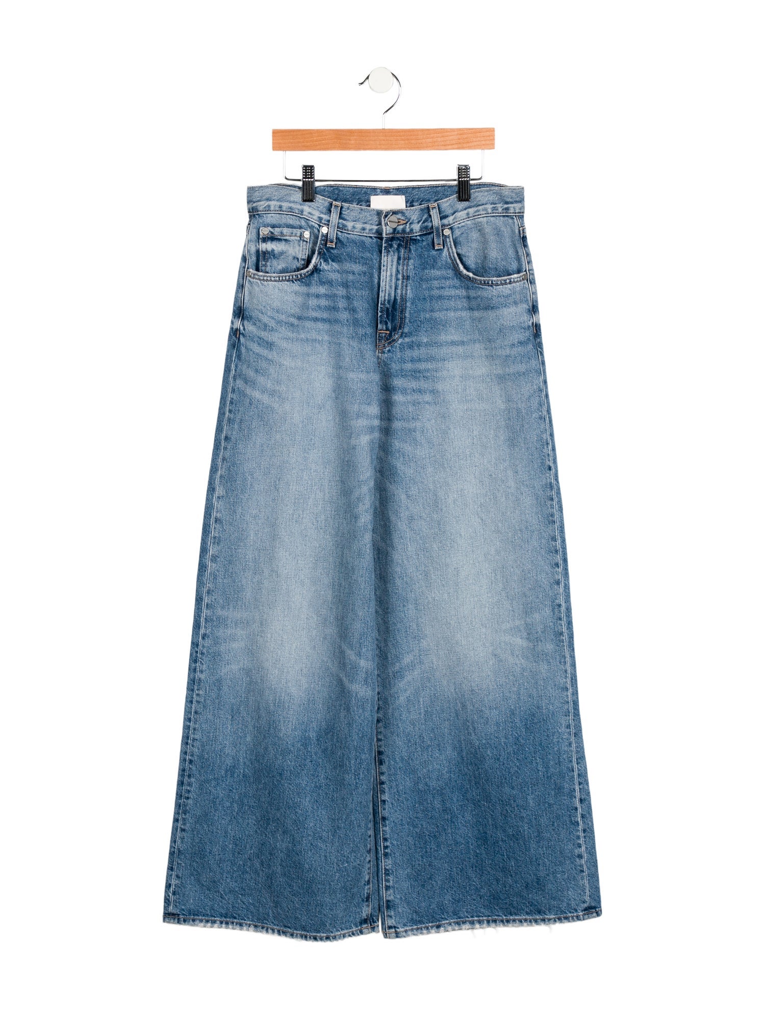 TWP Mid-Rise Wide Leg Jeans w/ Tags