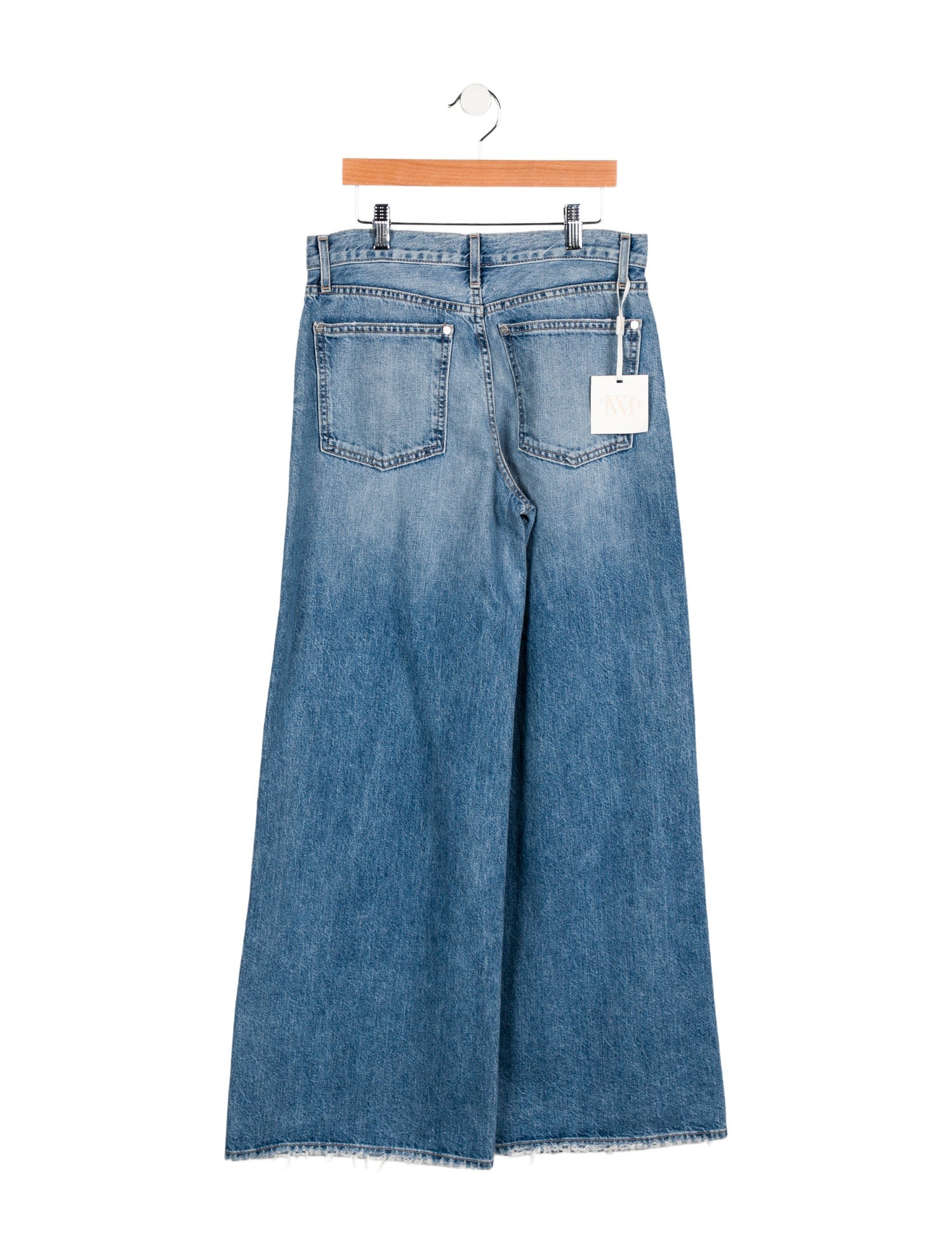 TWP Mid-Rise Wide Leg Jeans w/ Tags