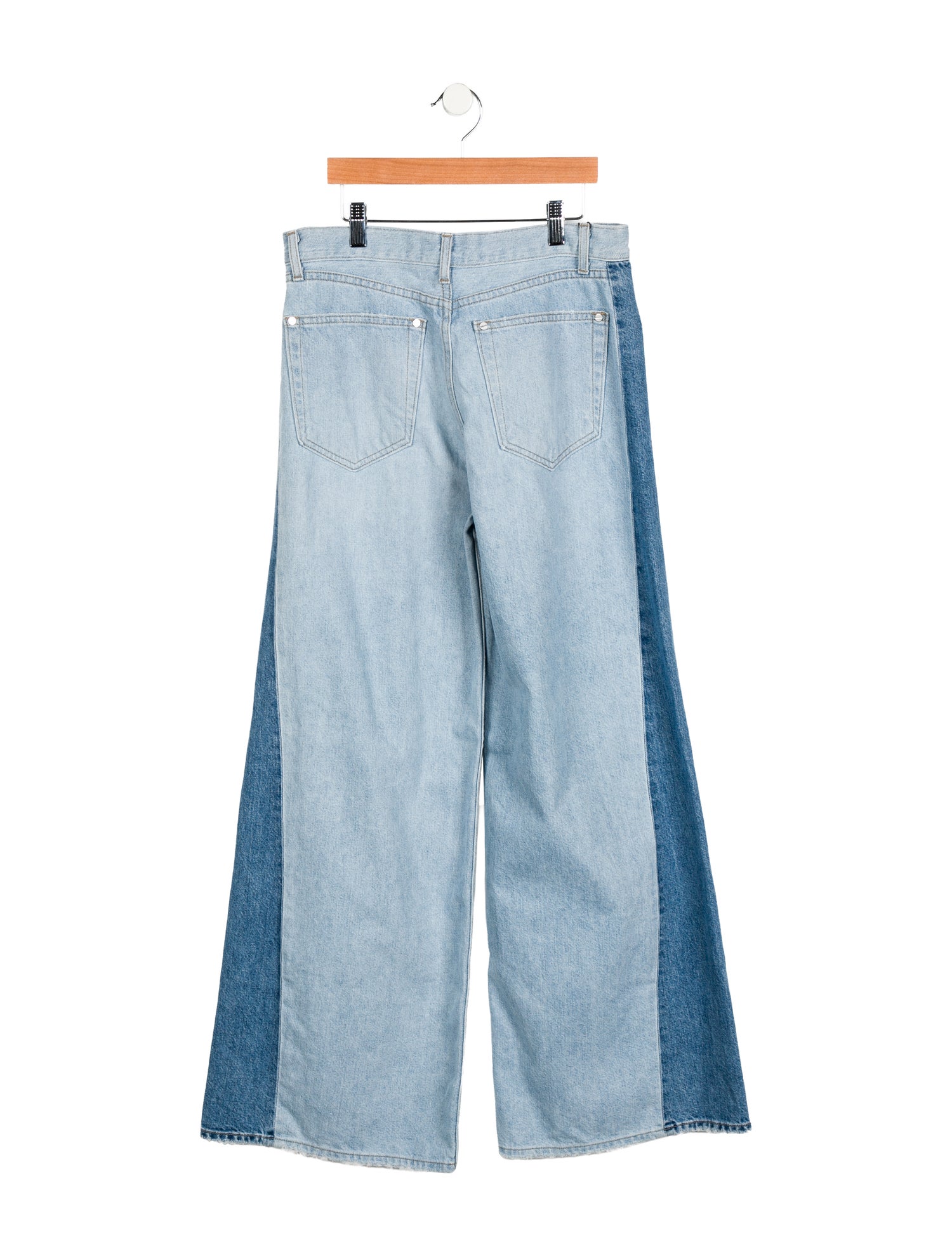 TWP High-Rise Wide Leg Jeans