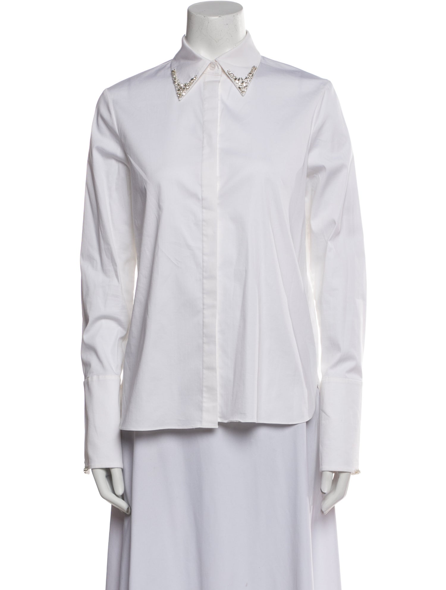 TWP Long Sleeve Button-Up Top