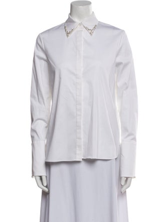 TWP Long Sleeve Button-Up Top