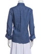 TWP Linen Long Sleeve Button-Up Top
