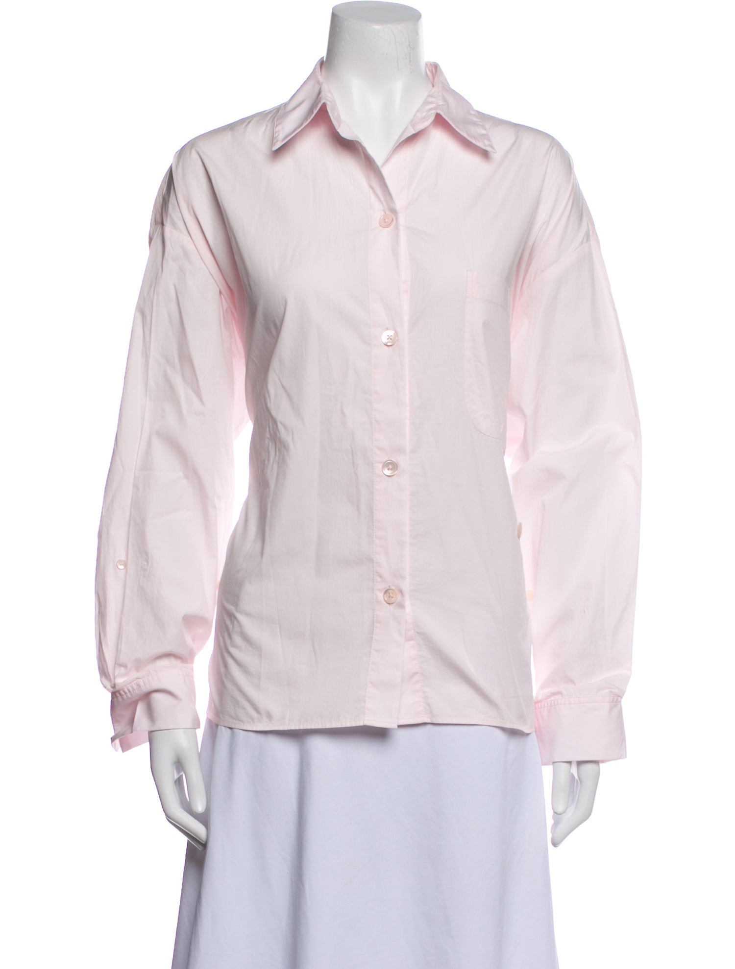 TWP Long Sleeve Button-Up Top