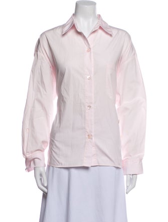 TWP Long Sleeve Button-Up Top