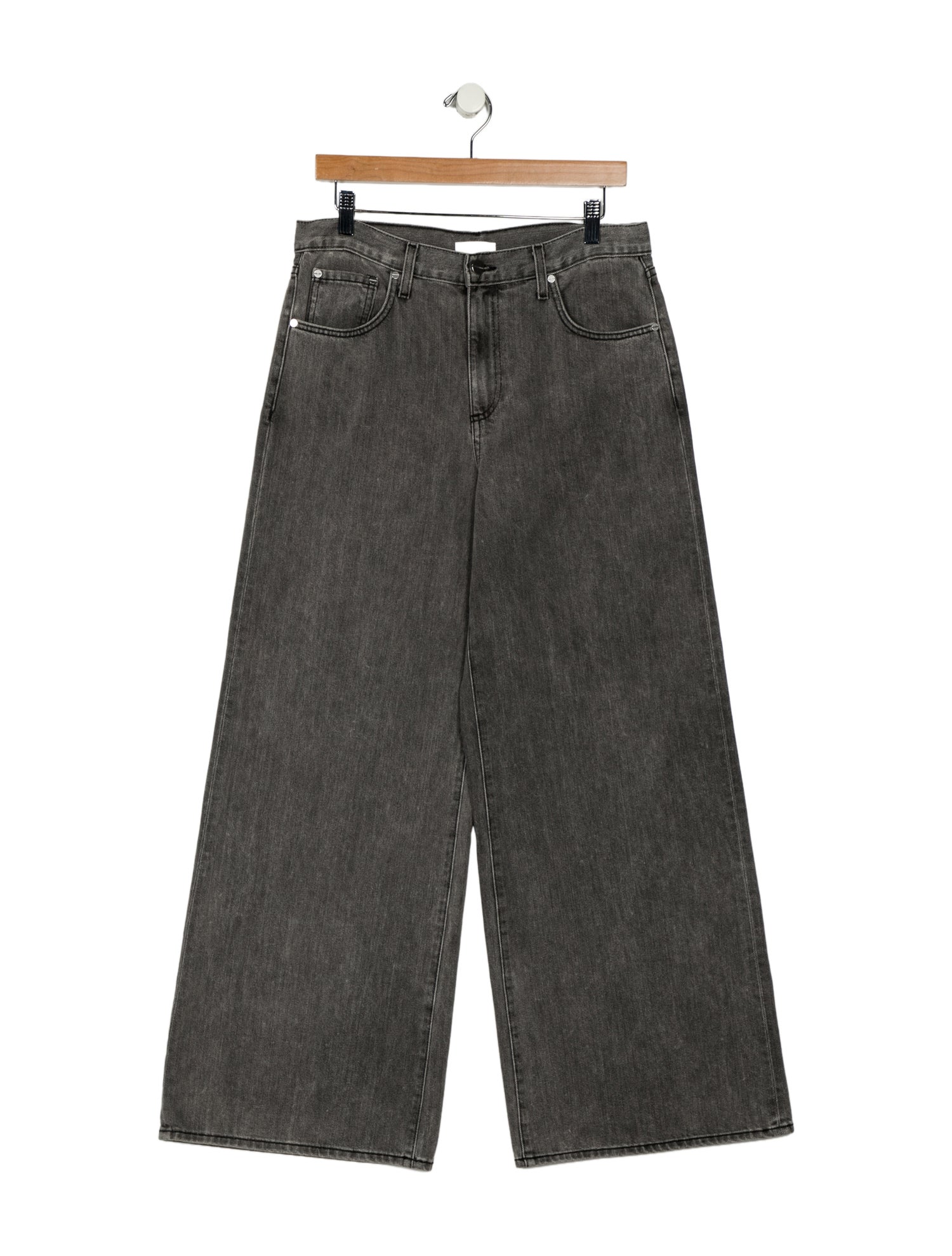 TWP High-Rise Wide Leg Jeans