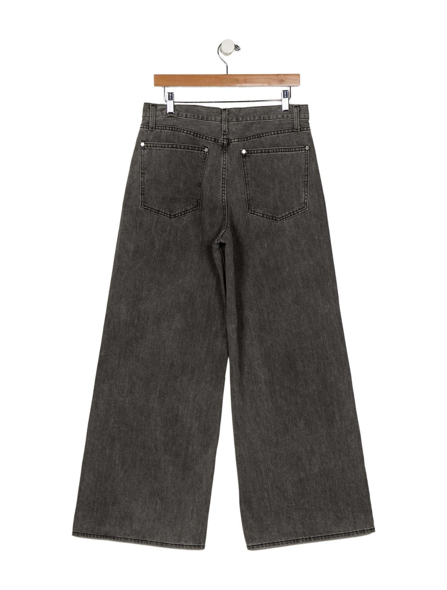 TWP High-Rise Wide Leg Jeans