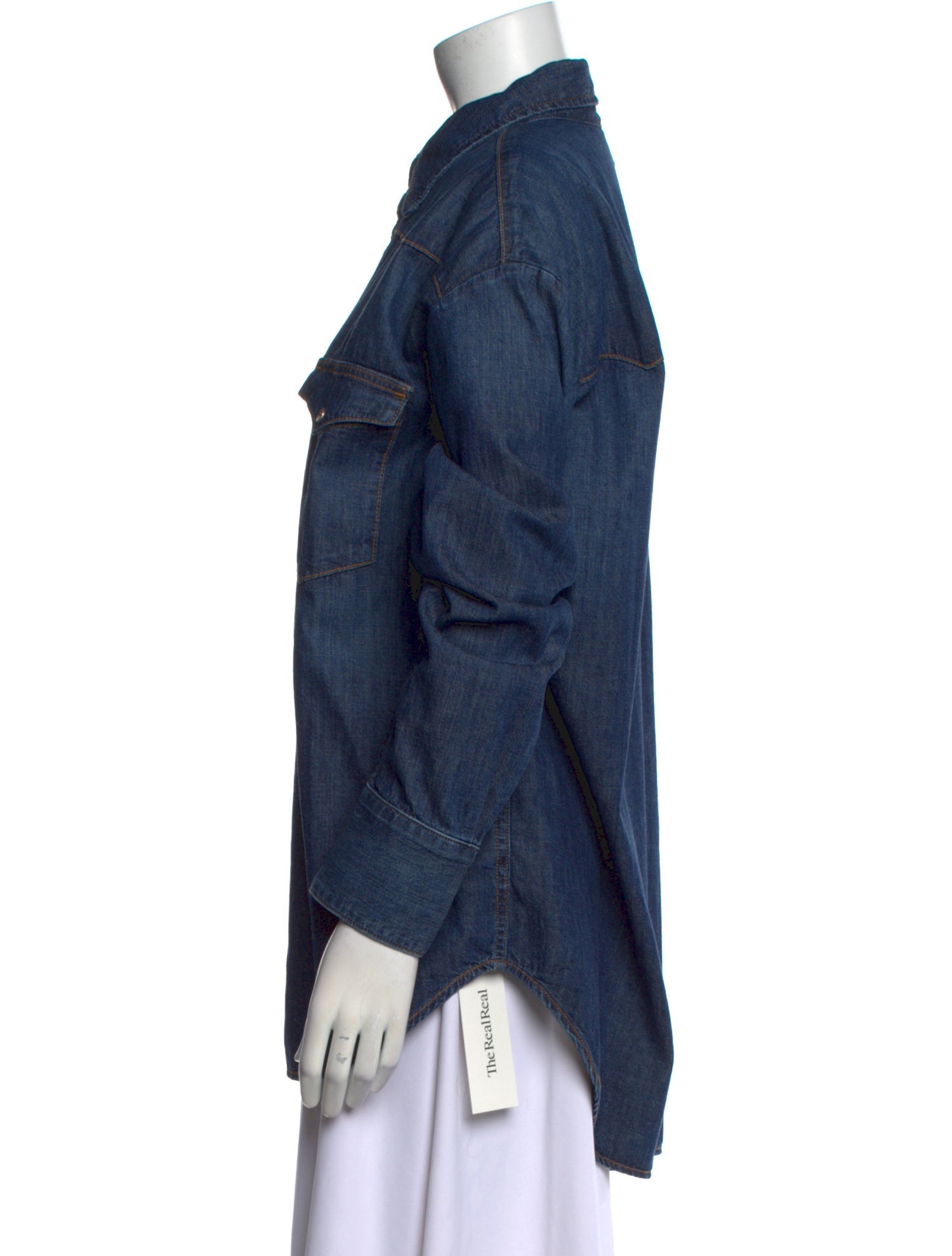 TWP Long Sleeve Button-Up Top w/ Tags