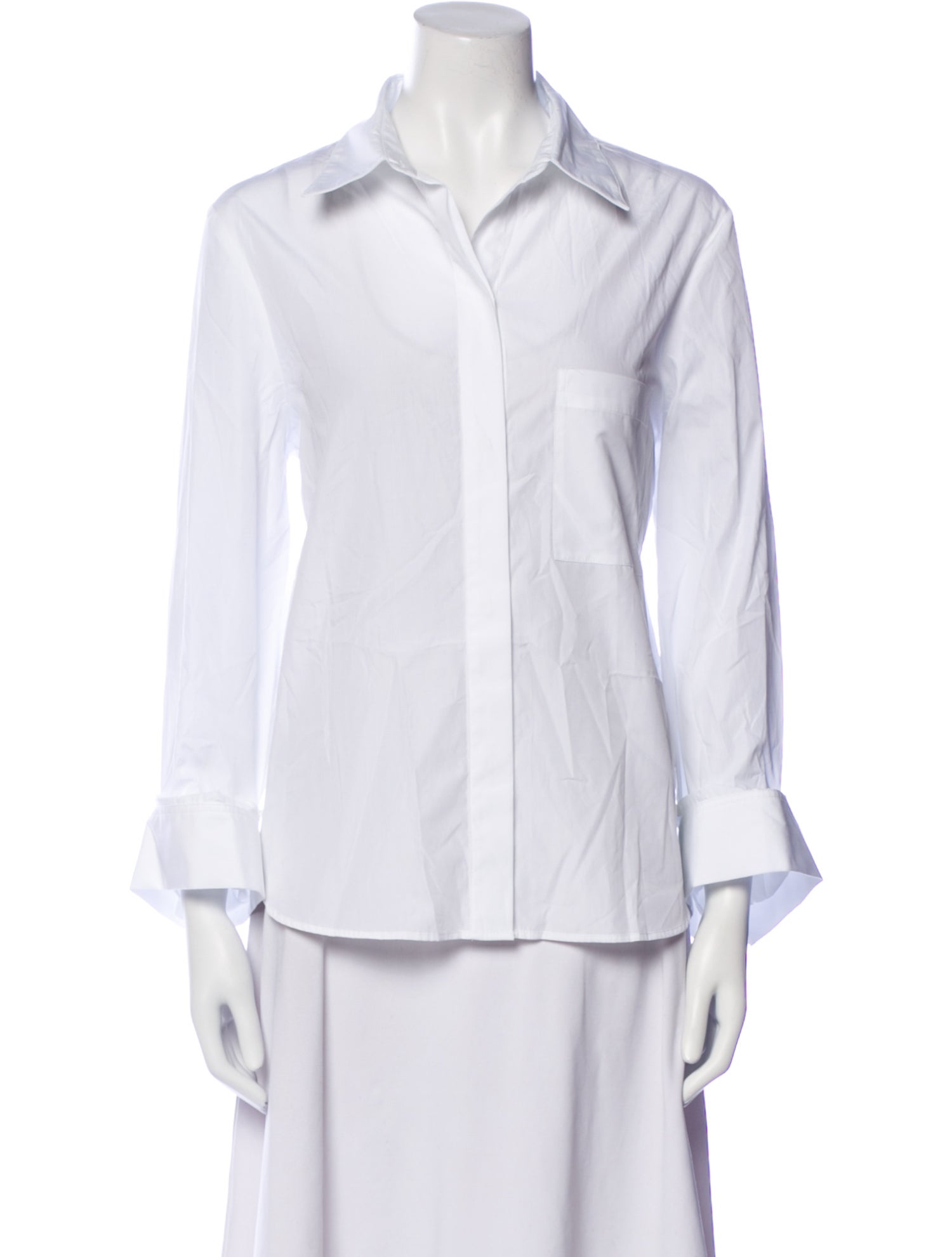 TWP Long Sleeve Button-Up Top