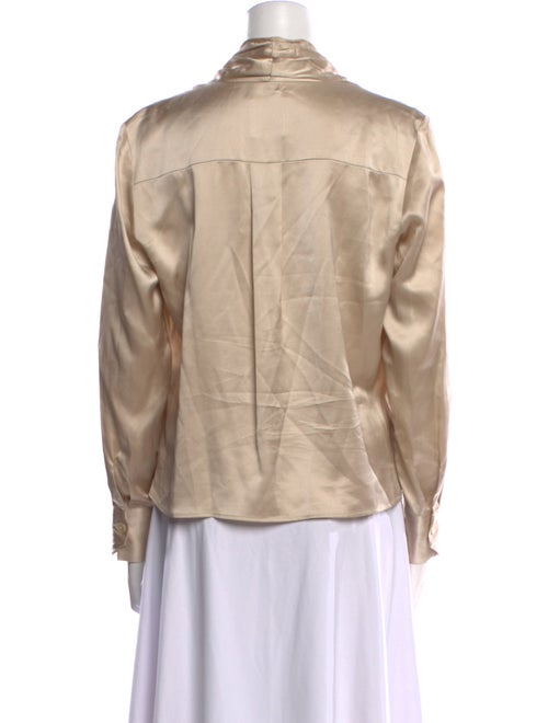 TWP Silk Cowl Neck Blouse