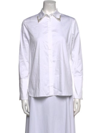 TWP Long Sleeve Button-Up Top