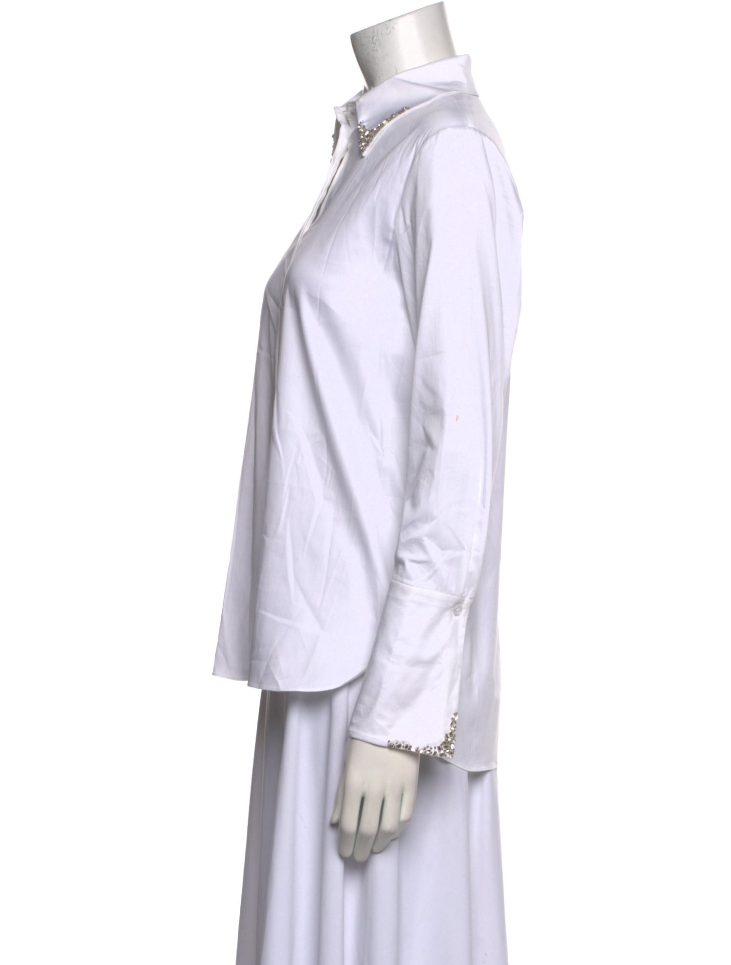 TWP Long Sleeve Button-Up Top