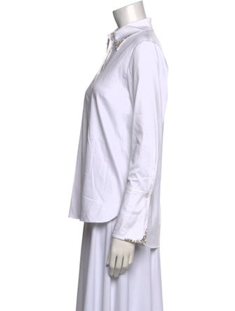 TWP Long Sleeve Button-Up Top