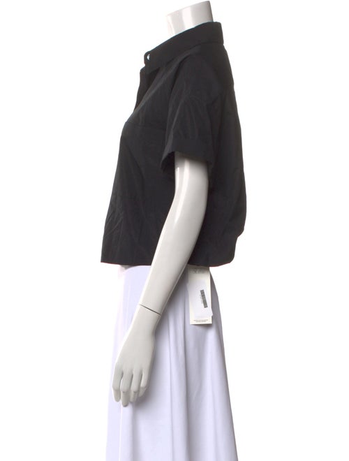 TWP Short Sleeve Button-Up Top