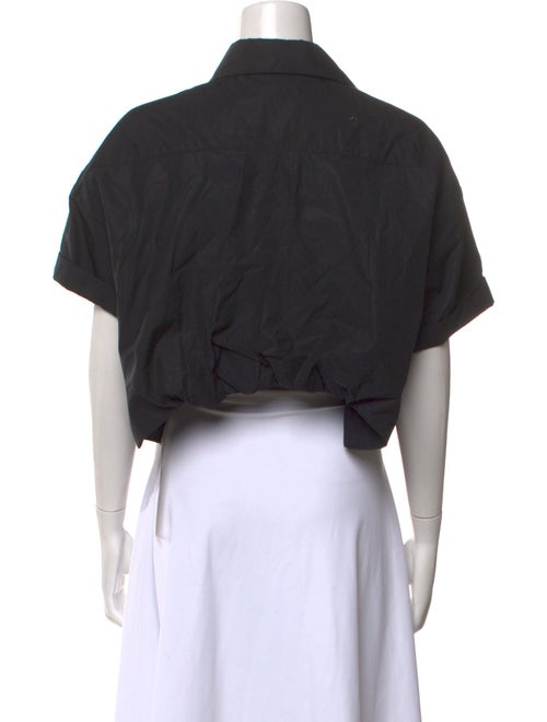 TWP Short Sleeve Button-Up Top