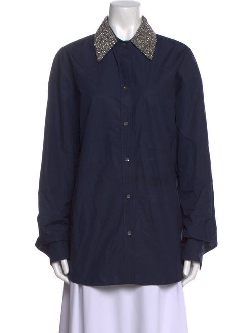 TWP Long Sleeve Button-Up Top