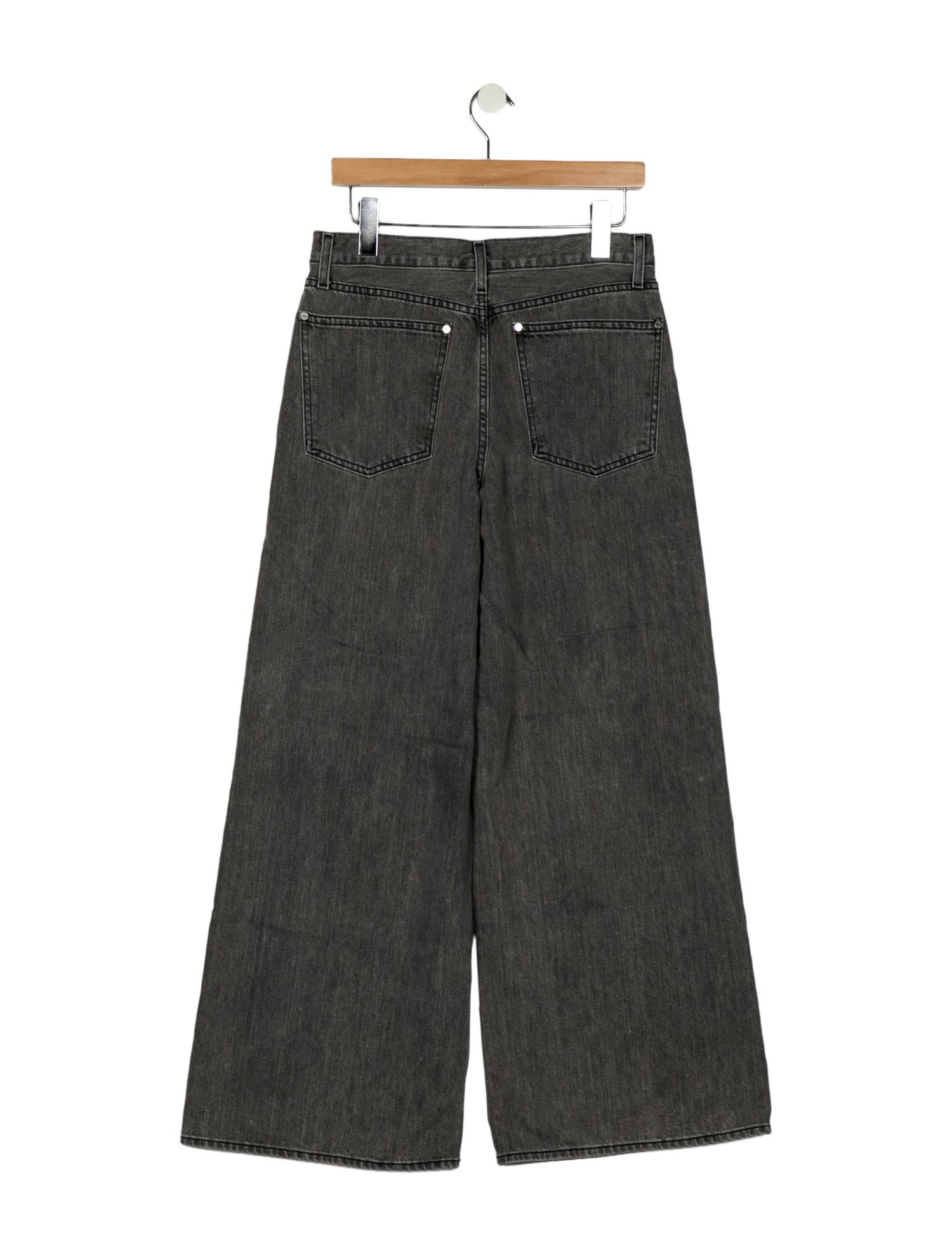 TWP High-Rise Wide Leg Jeans