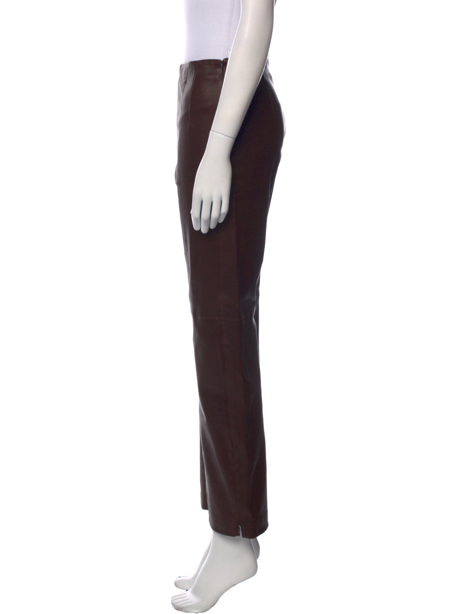 TWP Lambskin Straight Leg Pants