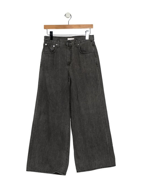 TWP High-Rise Wide Leg Jeans