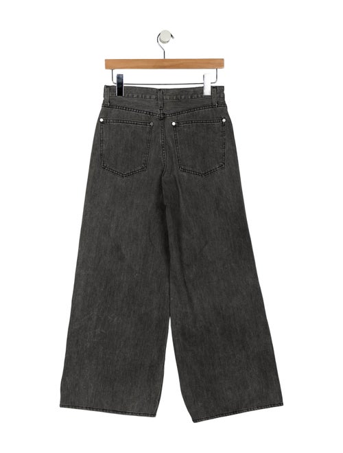 TWP High-Rise Wide Leg Jeans