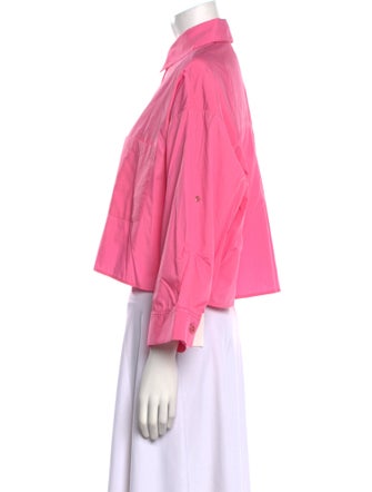 TWP Long Sleeve Crop Top